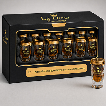 Coffret de rhum - La dose